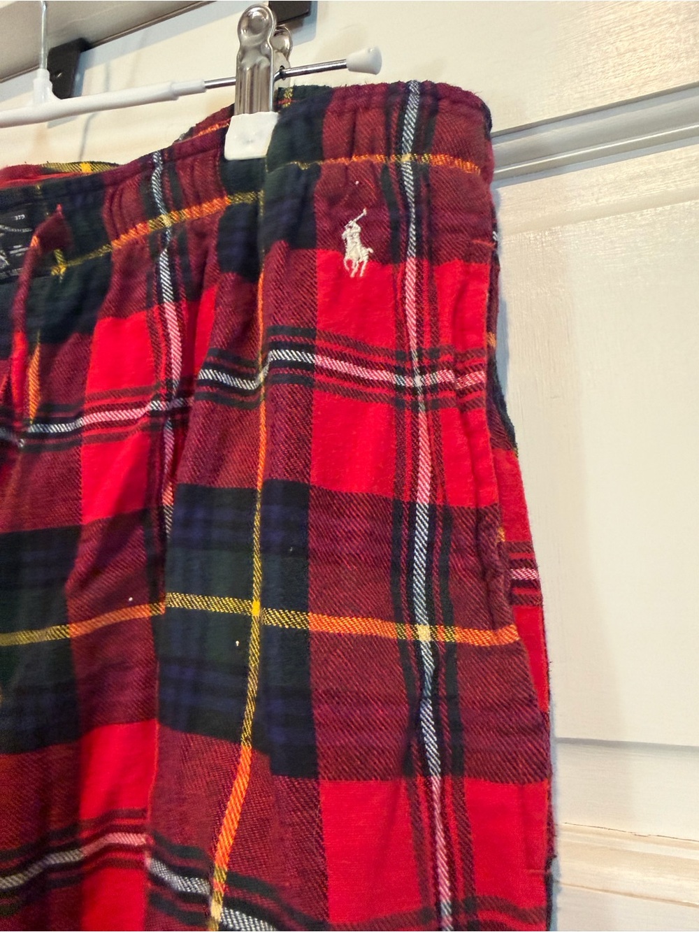 Polo by Ralph Lauren Red, Black & Yellow Plaid PJ Set - Picture 10 of 11